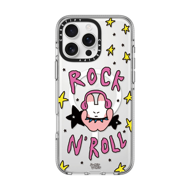 sukeydokey x CASETiFY iPhone 16 Pro Max ケース クリア クリア ケース MagSafe対応 Sukeydokey Rock 'n' Roll Phone Case Back to School sukeydokey x CASETiFY iPhone 16 Pro Max ケース クリア クリア ケース MagSafe対応 Sukeydokey Rock 'n' Roll Phone Case Back to School