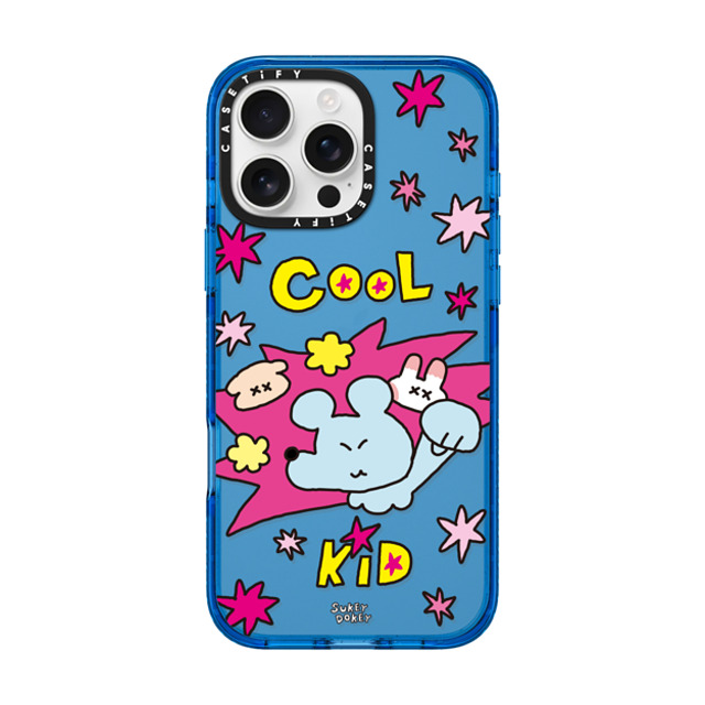 sukeydokey x CASETiFY iPhone 16 Pro Max ケース スカイブルー インパクトケース Sukeydokey Cool Kid Phone Case Back to School sukeydokey x CASETiFY iPhone 16 Pro Max ケース スカイブルー インパクトケース Sukeydokey Cool Kid Phone Case Back to School