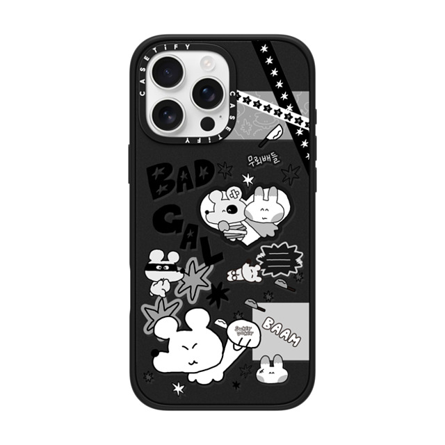 sukeydokey x CASETiFY iPhone 16 Pro Max ケース マットブラック インパクトケース MagSafe対応 Sukeydokey Bad Gal Phone Case Father's Day sukeydokey x CASETiFY iPhone 16 Pro Max ケース マットブラック インパクトケース MagSafe対応 Sukeydokey Bad Gal Phone Case Father's Day