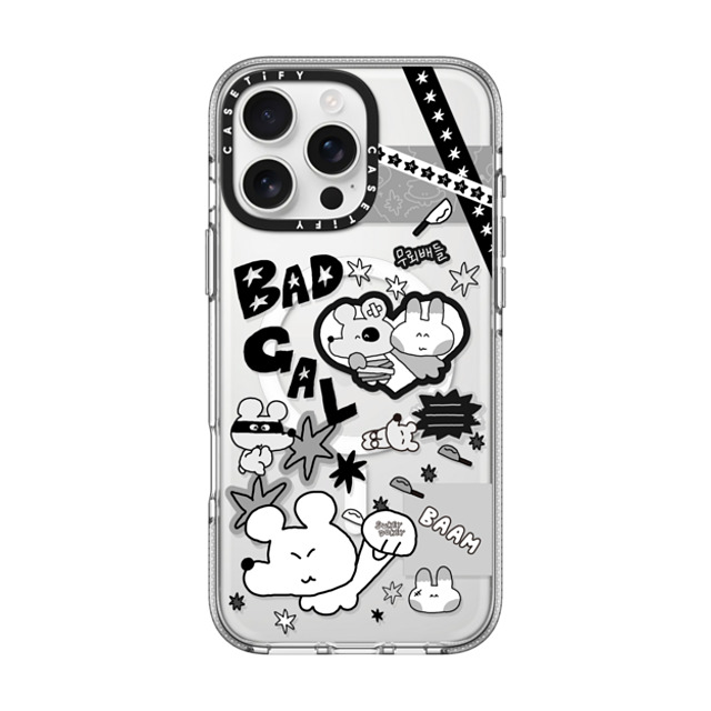 sukeydokey x CASETiFY iPhone 16 Pro Max Case Clear Clear Case MagSafe Compatible Sukeydokey Bad Gal Phone Case Father's Day sukeydokey x CASETiFY iPhone 16 Pro Max Case Clear Clear Case MagSafe Compatible Sukeydokey Bad Gal Phone Case Father's Day