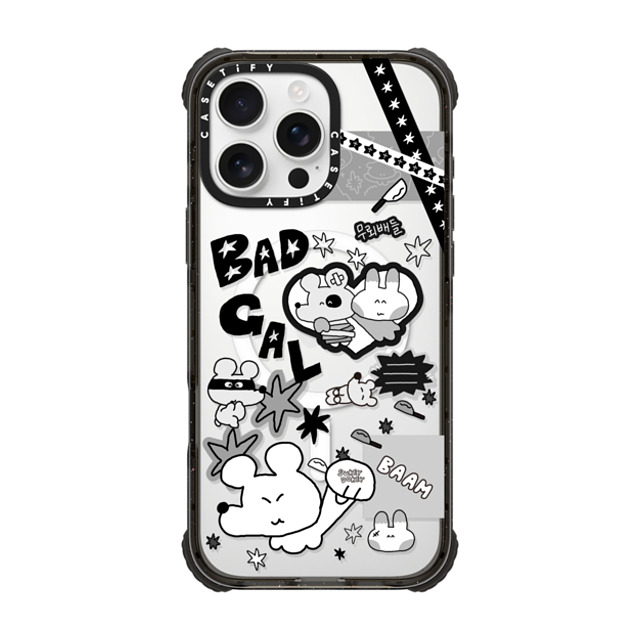 sukeydokey x CASETiFY iPhone 16 Pro Max ケース ブラック ウルトラ インパクトケース MagSafe 対応 Sukeydokey Bad Gal Phone Case Father's Day sukeydokey x CASETiFY iPhone 16 Pro Max ケース ブラック ウルトラ インパクトケース MagSafe 対応 Sukeydokey Bad Gal Phone Case Father's Day