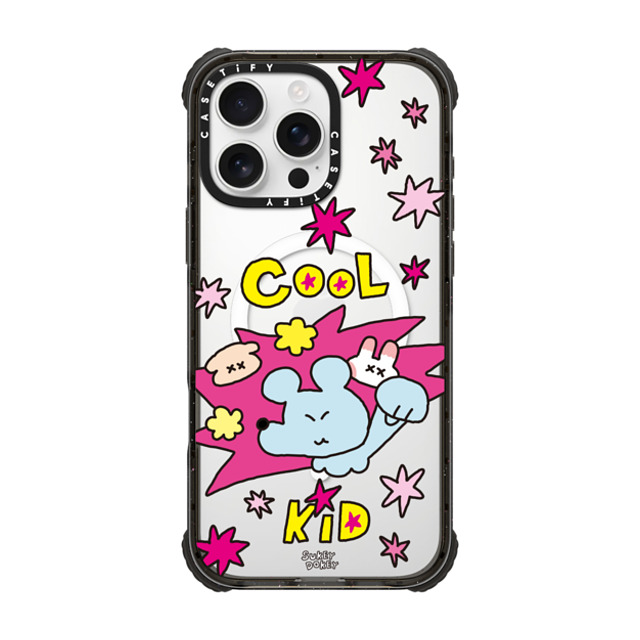 sukeydokey x CASETiFY iPhone 16 Pro Max Case Black ウルトラ インパクトケース MagSafe 対応 Sukeydokey Cool Kid Phone Case sukeydokey x CASETiFY iPhone 16 Pro Max Case Black ウルトラ インパクトケース MagSafe 対応 Sukeydokey Cool Kid Phone Case
