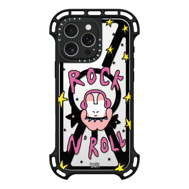 sukeydokey x CASETiFY iPhone 16 Pro Max Case Black ウルトラ バウンスケース MagSafe対応 Sukeydokey Rock 'n' Roll Phone Case sukeydokey x CASETiFY iPhone 16 Pro Max Case Black ウルトラ バウンスケース MagSafe対応 Sukeydokey Rock 'n' Roll Phone Case