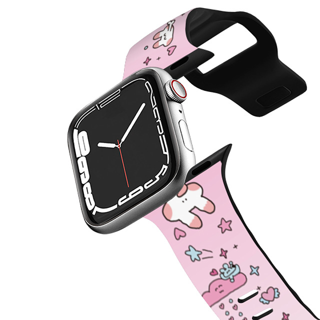 sukeydokey x CASETiFY Apple Watch Band Series 1-3 (38mm) Black インパクト バンド Sukeydokey Love Bomb Watch Band Mother's Day sukeydokey x CASETiFY Apple Watch Band Series 1-3 (38mm) Black インパクト バンド Sukeydokey Love Bomb Watch Band Mother's Day