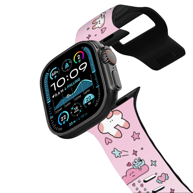 sukeydokey x CASETiFY Apple Watch Band Ultra, Ultra 2 (49mm) ブラック インパクト バンド Sukeydokey Love Bomb Watch Band Father's Day sukeydokey x CASETiFY Apple Watch Band Ultra, Ultra 2 (49mm) ブラック インパクト バンド Sukeydokey Love Bomb Watch Band Father's Day