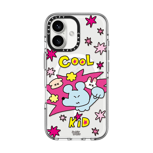 sukeydokey x CASETiFY iPhone 16 Case クリア クリア ケース MagSafe対応 Sukeydokey Cool Kid Phone Case Back to School sukeydokey x CASETiFY iPhone 16 Case クリア クリア ケース MagSafe対応 Sukeydokey Cool Kid Phone Case Back to School