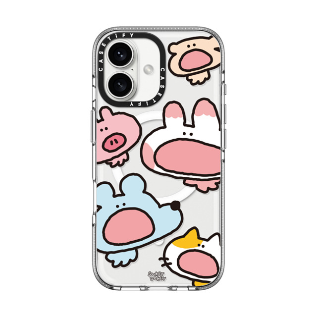 sukeydokey x CASETiFY iPhone 16 ケース クリア クリア ケース MagSafe対応 Sukeydokey Aaaah! Phone Case Father's Day sukeydokey x CASETiFY iPhone 16 ケース クリア クリア ケース MagSafe対応 Sukeydokey Aaaah! Phone Case Father's Day