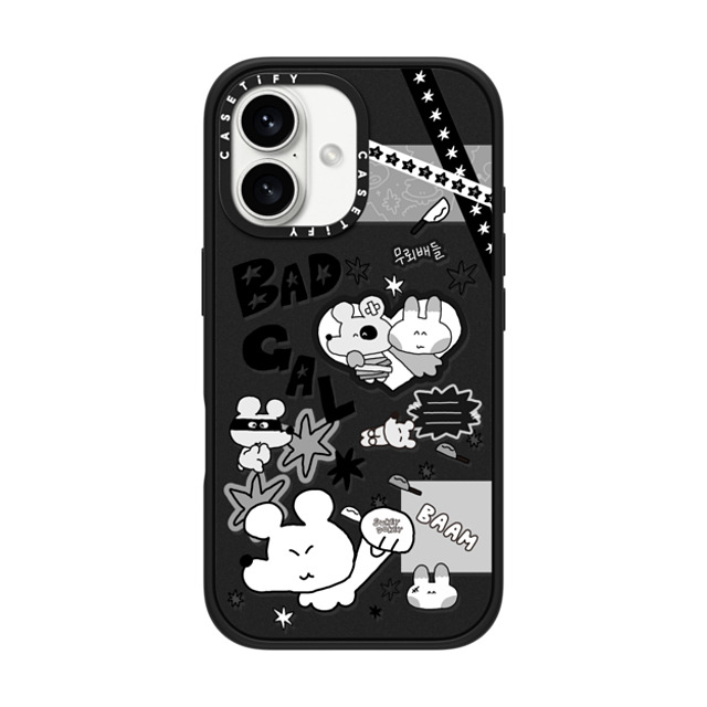 sukeydokey x CASETiFY iPhone 16 Case Matte Black Impact Case MagSafe Compatible Sukeydokey Bad Gal Phone Case Father's Day sukeydokey x CASETiFY iPhone 16 Case Matte Black Impact Case MagSafe Compatible Sukeydokey Bad Gal Phone Case Father's Day
