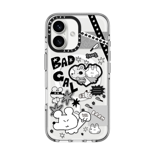 sukeydokey x CASETiFY iPhone 16 Case Clear Clear Case MagSafe Compatible Sukeydokey Bad Gal Phone Case Father's Day sukeydokey x CASETiFY iPhone 16 Case Clear Clear Case MagSafe Compatible Sukeydokey Bad Gal Phone Case Father's Day