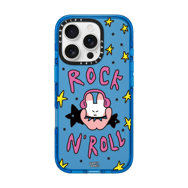 sukeydokey x CASETiFY iPhone 16 Pro Case スカイブルー Impact Case Sukeydokey Rock 'n' Roll Phone Case Father's Day sukeydokey x CASETiFY iPhone 16 Pro Case スカイブルー Impact Case Sukeydokey Rock 'n' Roll Phone Case Father's Day