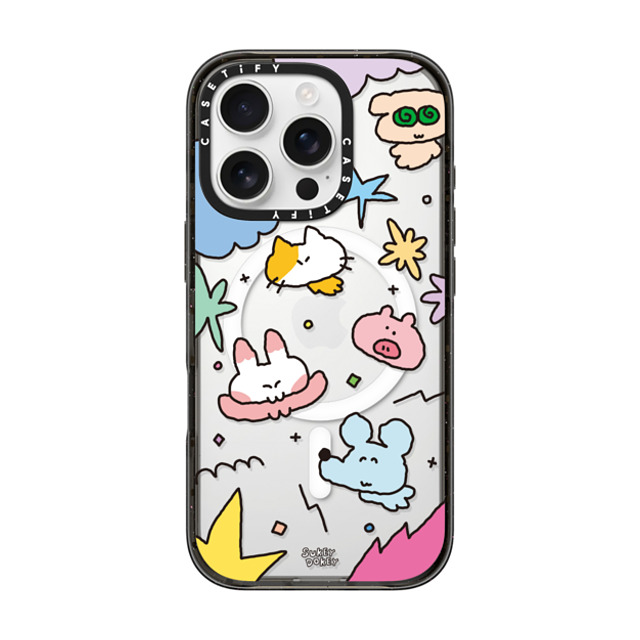sukeydokey x CASETiFY iPhone 16 Pro Case Black インパクトケース MagSafe対応 Sukeydokey Mini Mates Phone Case Mother's Day sukeydokey x CASETiFY iPhone 16 Pro Case Black インパクトケース MagSafe対応 Sukeydokey Mini Mates Phone Case Mother's Day