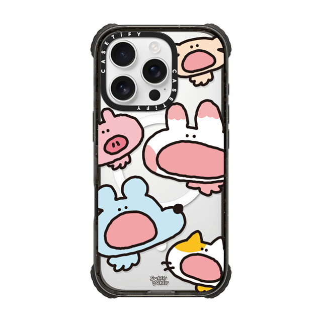 sukeydokey x CASETiFY iPhone 16 Pro Case Black ウルトラ インパクトケース MagSafe 対応 Sukeydokey Aaaah! Phone Case Father's Day sukeydokey x CASETiFY iPhone 16 Pro Case Black ウルトラ インパクトケース MagSafe 対応 Sukeydokey Aaaah! Phone Case Father's Day
