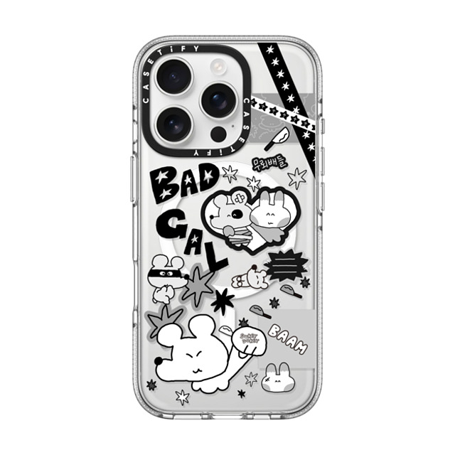 sukeydokey x CASETiFY iPhone 16 Pro Case Clear Clear Case MagSafe Compatible Sukeydokey Bad Gal Phone Case Mother's Day sukeydokey x CASETiFY iPhone 16 Pro Case Clear Clear Case MagSafe Compatible Sukeydokey Bad Gal Phone Case Mother's Day