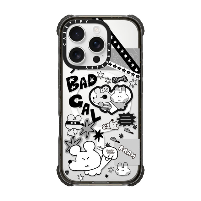 sukeydokey x CASETiFY iPhone 16 Pro Case Black ウルトラ インパクトケース MagSafe 対応 Sukeydokey Bad Gal Phone Case sukeydokey x CASETiFY iPhone 16 Pro Case Black ウルトラ インパクトケース MagSafe 対応 Sukeydokey Bad Gal Phone Case