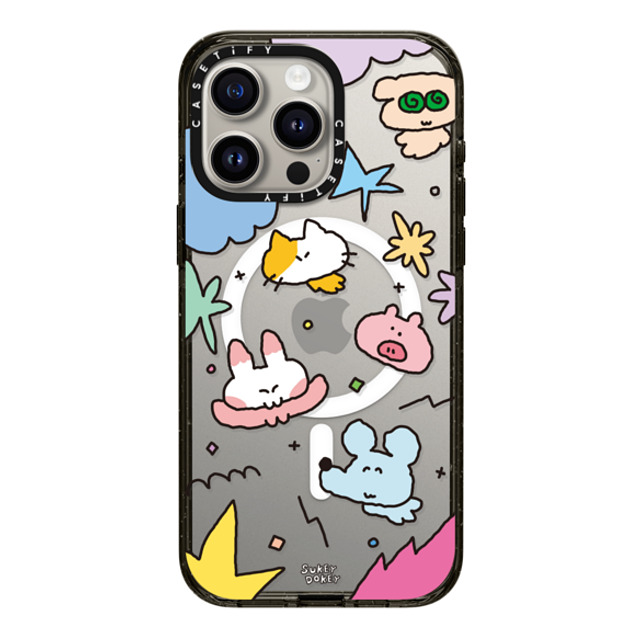 sukeydokey x CASETiFY iPhone 15 Pro Max Case Black Impact Case MagSafe Compatible Sukeydokey Mini Mates Phone Case Back to School sukeydokey x CASETiFY iPhone 15 Pro Max Case Black Impact Case MagSafe Compatible Sukeydokey Mini Mates Phone Case Back to School