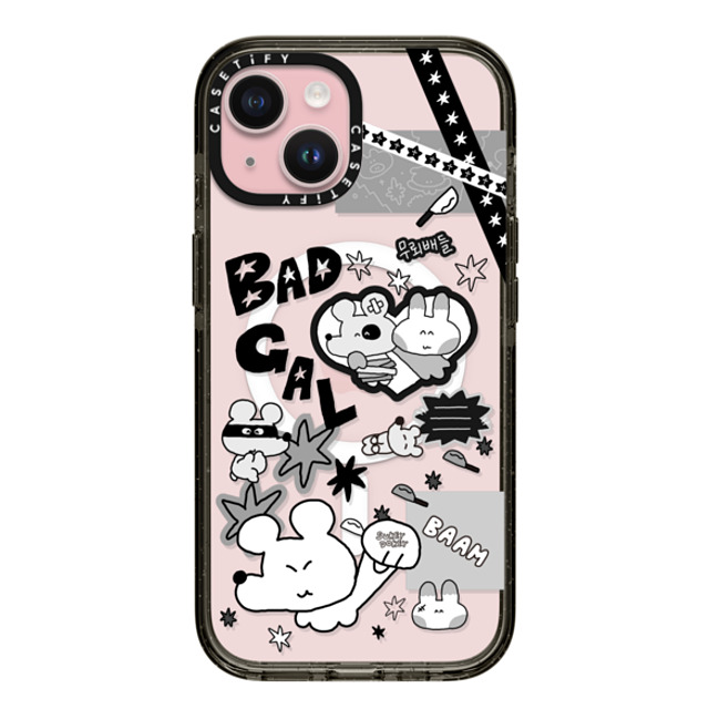 sukeydokey x CASETiFY iPhone 15 ケース ブラック インパクトケース MagSafe対応 Sukeydokey Bad Gal Phone Case Father's Day sukeydokey x CASETiFY iPhone 15 ケース ブラック インパクトケース MagSafe対応 Sukeydokey Bad Gal Phone Case Father's Day