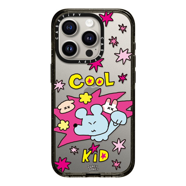 sukeydokey x CASETiFY iPhone 15 Pro Case Black Impact Case Sukeydokey Cool Kid Phone Case sukeydokey x CASETiFY iPhone 15 Pro Case Black Impact Case Sukeydokey Cool Kid Phone Case