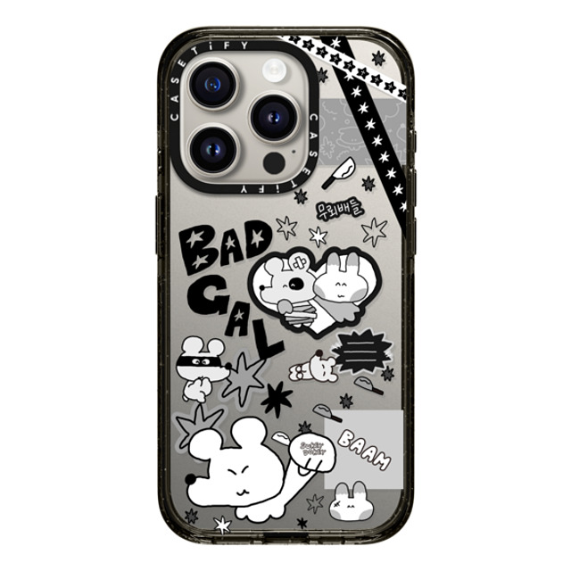 sukeydokey x CASETiFY iPhone 15 Pro Case Black Impact Case Sukeydokey Bad Gal Phone Case sukeydokey x CASETiFY iPhone 15 Pro Case Black Impact Case Sukeydokey Bad Gal Phone Case