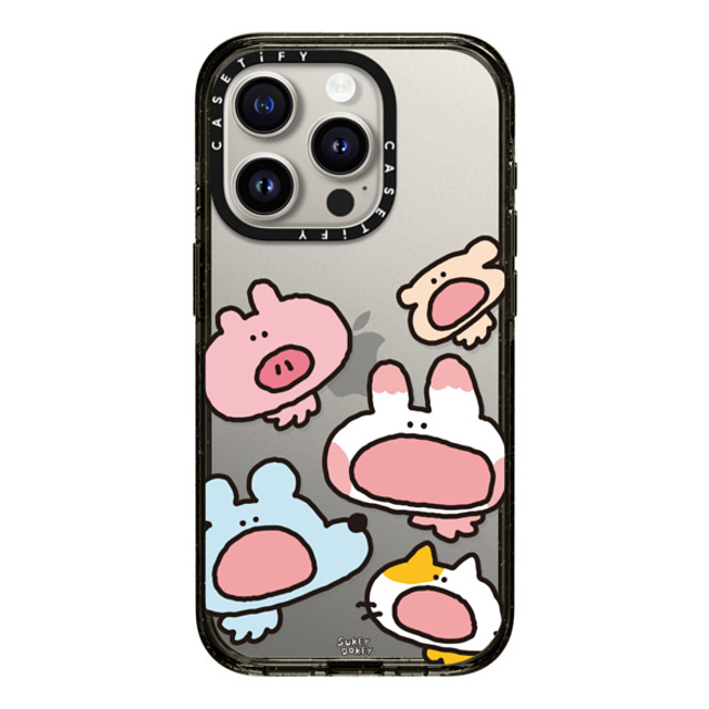 sukeydokey x CASETiFY iPhone 15 Pro Case Black Impact Case Sukeydokey Aaaah! Phone Case sukeydokey x CASETiFY iPhone 15 Pro Case Black Impact Case Sukeydokey Aaaah! Phone Case