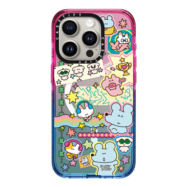 sukeydokey x CASETiFY iPhone 15 Pro Case Cotton Candy Impact Case MagSafe Compatible Sukeydokey Deco sticker Phone Case Mother's Day sukeydokey x CASETiFY iPhone 15 Pro Case Cotton Candy Impact Case MagSafe Compatible Sukeydokey Deco sticker Phone Case Mother's Day