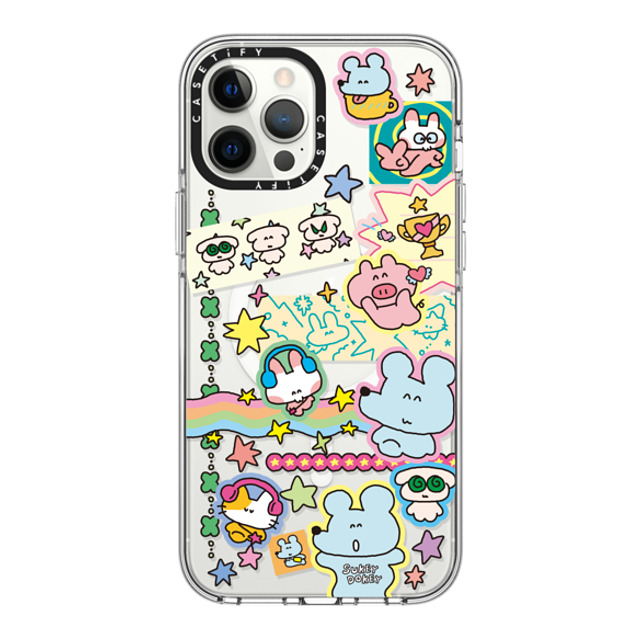 sukeydokey x CASETiFY iPhone 12 Pro Max Case Clear Clear Case MagSafe Compatible Sukeydokey Deco sticker Phone Case Father's Day sukeydokey x CASETiFY iPhone 12 Pro Max Case Clear Clear Case MagSafe Compatible Sukeydokey Deco sticker Phone Case Father's Day