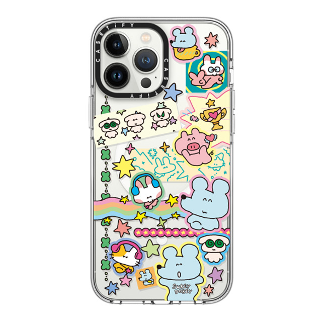sukeydokey x CASETiFY iPhone 13 Pro Max Case Clear Clear Case MagSafe Compatible Sukeydokey Deco sticker Phone Case Mother's Day sukeydokey x CASETiFY iPhone 13 Pro Max Case Clear Clear Case MagSafe Compatible Sukeydokey Deco sticker Phone Case Mother's Day