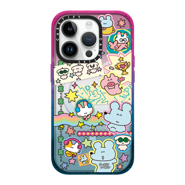 sukeydokey x CASETiFY iPhone 14 Pro ケース Cotton Candy インパクトケース MagSafe対応 Sukeydokey Deco sticker Phone Case Mother's Day sukeydokey x CASETiFY iPhone 14 Pro ケース Cotton Candy インパクトケース MagSafe対応 Sukeydokey Deco sticker Phone Case Mother's Day