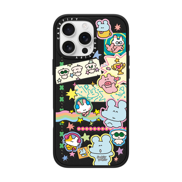 sukeydokey x CASETiFY iPhone 16 Pro Max ケース マットブラック インパクトケース MagSafe対応 Sukeydokey Deco sticker Phone Case Back to School sukeydokey x CASETiFY iPhone 16 Pro Max ケース マットブラック インパクトケース MagSafe対応 Sukeydokey Deco sticker Phone Case Back to School