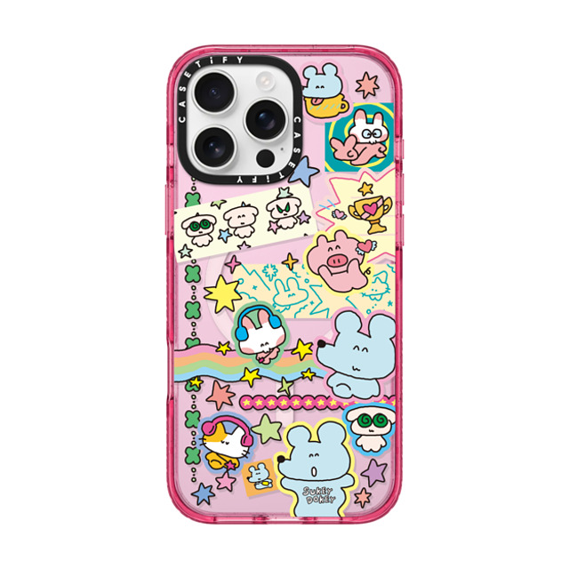 sukeydokey x CASETiFY iPhone 16 Pro Max ケース Pink Fizz インパクトケース MagSafe対応 Sukeydokey Deco sticker Phone Case Father's Day sukeydokey x CASETiFY iPhone 16 Pro Max ケース Pink Fizz インパクトケース MagSafe対応 Sukeydokey Deco sticker Phone Case Father's Day