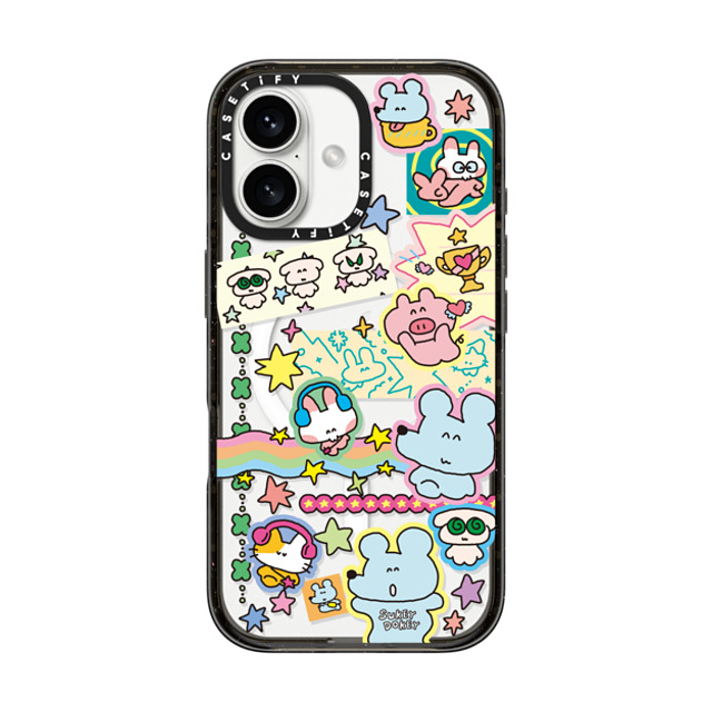 sukeydokey x CASETiFY iPhone 16 Case Black Impact Case MagSafe Compatible Sukeydokey Deco sticker Phone Case Father's Day sukeydokey x CASETiFY iPhone 16 Case Black Impact Case MagSafe Compatible Sukeydokey Deco sticker Phone Case Father's Day