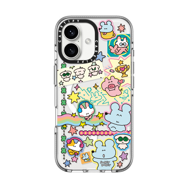 sukeydokey x CASETiFY iPhone 16 Case Clear Clear Case MagSafe Compatible Sukeydokey Deco sticker Phone Case Father's Day sukeydokey x CASETiFY iPhone 16 Case Clear Clear Case MagSafe Compatible Sukeydokey Deco sticker Phone Case Father's Day