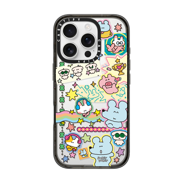 sukeydokey x CASETiFY iPhone 16 Pro Case Black Impact Case Sukeydokey Deco sticker Phone Case Mother's Day sukeydokey x CASETiFY iPhone 16 Pro Case Black Impact Case Sukeydokey Deco sticker Phone Case Mother's Day