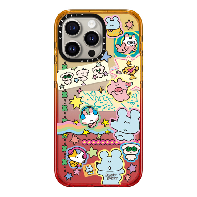 sukeydokey x CASETiFY iPhone 15 Pro Max Case Peach Haze Impact Case Sukeydokey Deco sticker Phone Case Mother's Day sukeydokey x CASETiFY iPhone 15 Pro Max Case Peach Haze Impact Case Sukeydokey Deco sticker Phone Case Mother's Day