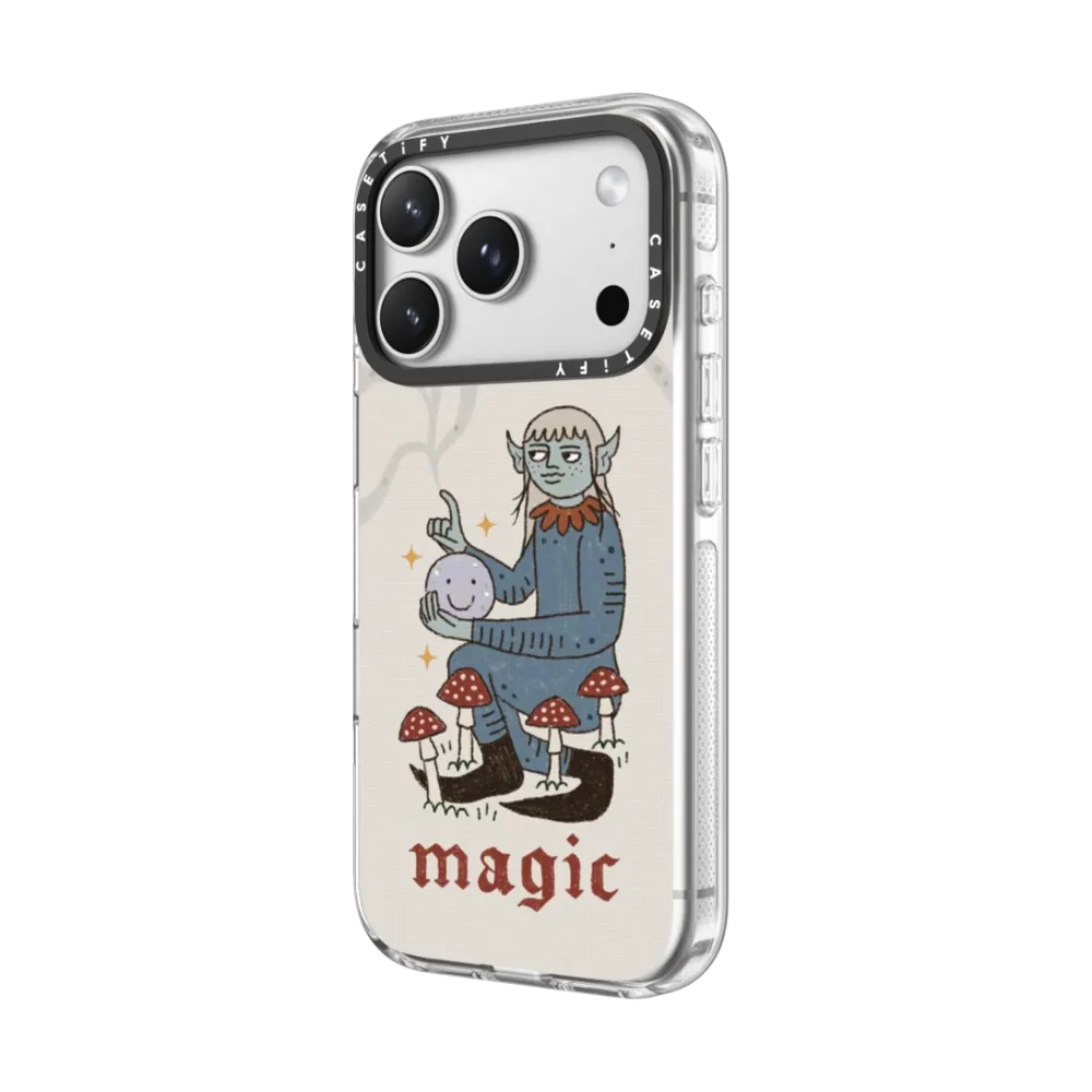 Impact Clear iPhone 17 Pro Max Case MagSafe Compatible - magic elf