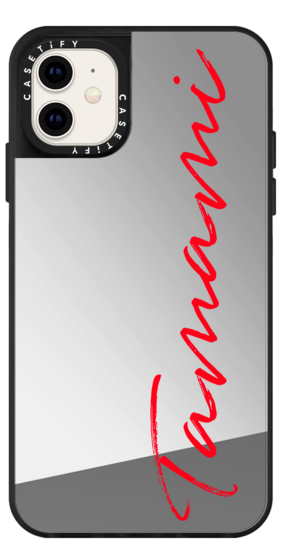 Kratzfeste Handyhülle Schutzhülle kompatibel mit iPhone 11 Pro Max DYGG Hülle iPhone 11 Pro Max Case Mirror Spiegel Handyhülle Panzerglas