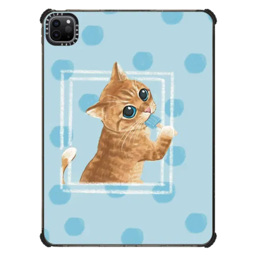 iPad Pro 11-inch (3rd/4th gen) - Ice lolly cat