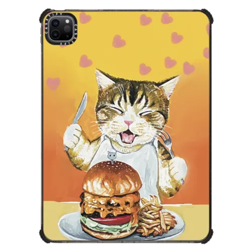iPad Pro 11-inch (3rd/4th gen) - Hamburger cat