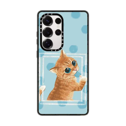 Galaxy S25 Ultra - Ice lolly cat