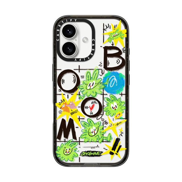 CROSSWAVE x CASETiFY iPhone 16 ケース ブラック インパクトケース 1/N Father's Day CROSSWAVE x CASETiFY iPhone 16 ケース ブラック インパクトケース 1/N Father's Day