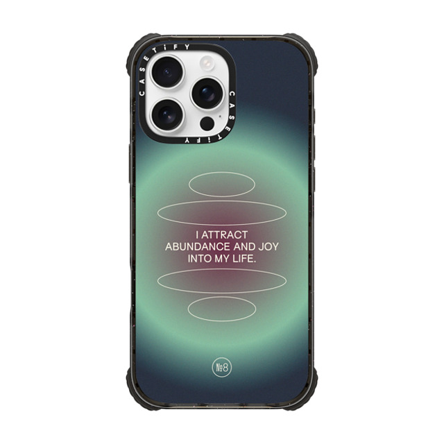 We Are No.8 x CASETiFY iPhone 16 Pro Max Case Quote Black ウルトラ インパクトケース MagSafe 対応 Abundance & Joy by No. 8 Mother's Day We Are No.8 x CASETiFY iPhone 16 Pro Max Case Quote Black ウルトラ インパクトケース MagSafe 対応 Abundance & Joy by No. 8 Mother's Day