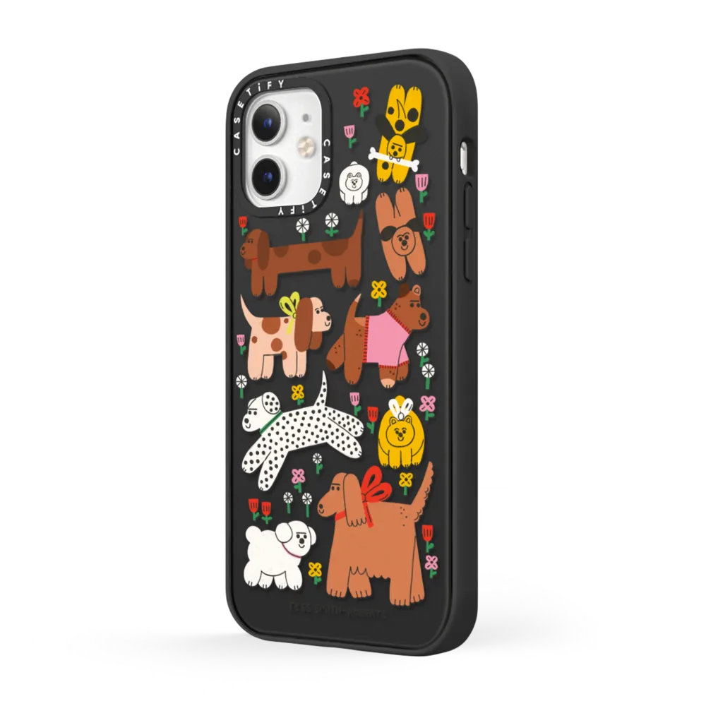 Impact iPhone 12 Case - Dogs in the meadow