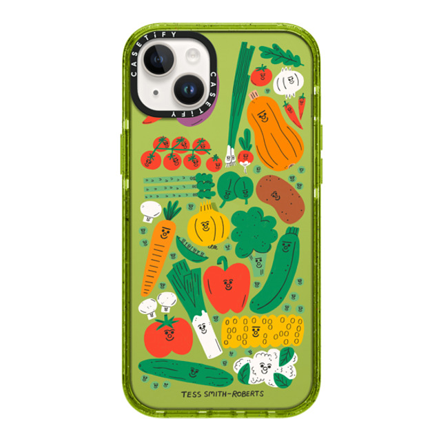 Tess Smith-Roberts x CASETiFY iPhone 14 Plus Case Kiwi Impact Case Veggies Tess Smith-Roberts x CASETiFY iPhone 14 Plus Case Kiwi Impact Case Veggies
