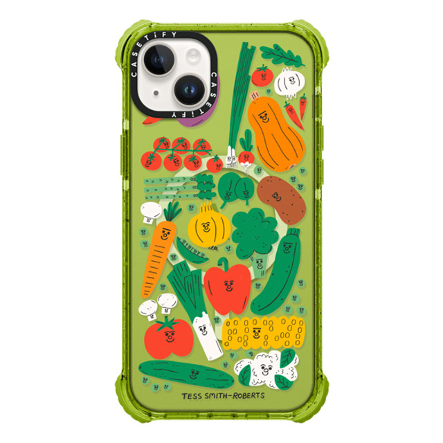 Tess Smith-Roberts x CASETiFY iPhone 14 Plus ケース Cartoon,Pattern Kiwi ウルトラ インパクトケース MagSafe 対応 Veggies Father's Day Tess Smith-Roberts x CASETiFY iPhone 14 Plus ケース Cartoon,Pattern Kiwi ウルトラ インパクトケース MagSafe 対応 Veggies Father's Day