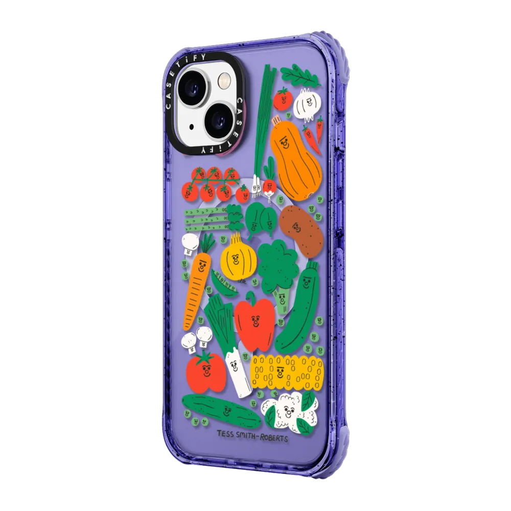 Ultra Impact iPhone 14 Plus Case MagSafe Compatible - Veggies