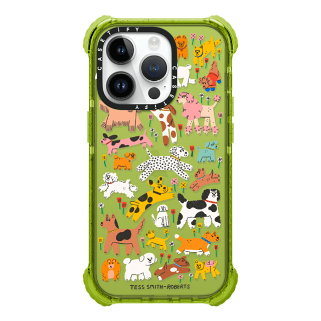 Tess Smith-Roberts x CASETiFY iPhone 14 Pro Case Cartoon Kiwi ウルトラインパクトケース Dogs Father's Day Tess Smith-Roberts x CASETiFY iPhone 14 Pro Case Cartoon Kiwi ウルトラインパクトケース Dogs Father's Day