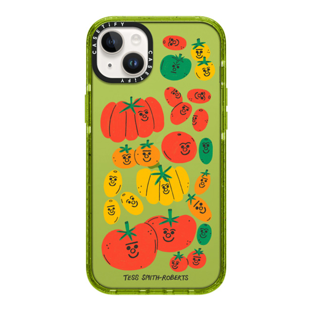 Tess Smith-Roberts x CASETiFY iPhone 14 Plus ケース Cartoon,Food Kiwi インパクトケース Tomatoes by Tess Smith-Roberts Father's Day Tess Smith-Roberts x CASETiFY iPhone 14 Plus ケース Cartoon,Food Kiwi インパクトケース Tomatoes by Tess Smith-Roberts Father's Day