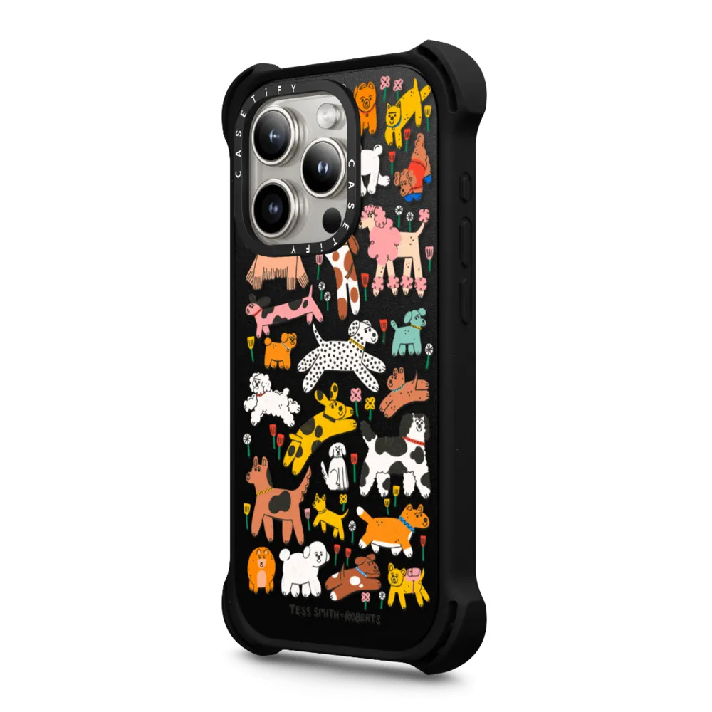 Bounce iPhone 15 Pro Max Case MagSafe Compatible - Dogs
