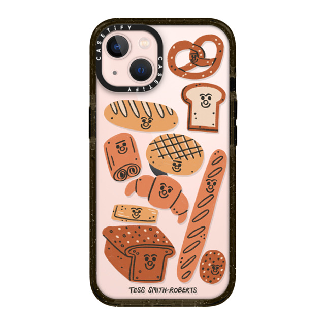 Tess Smith-Roberts x CASETiFY iPhone 13 ケース ブラック インパクトケース Bakery by Tess Smith-Roberts