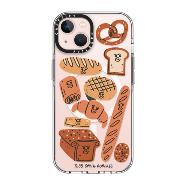 Tess Smith-Roberts x CASETiFY iPhone 13 ケース クリア クリア ケース MagSafe対応 Bakery by Tess Smith-Roberts