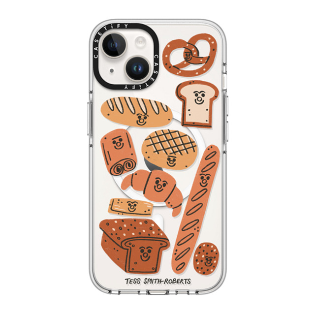 Tess Smith-Roberts x CASETiFY iPhone 14 ケース クリア クリア ケース MagSafe対応 Bakery by Tess Smith-Roberts